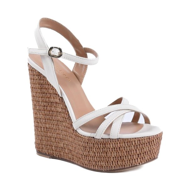 Dee Ocleppo Intertwining Strap Platform Sandals - Picture 2 of 3